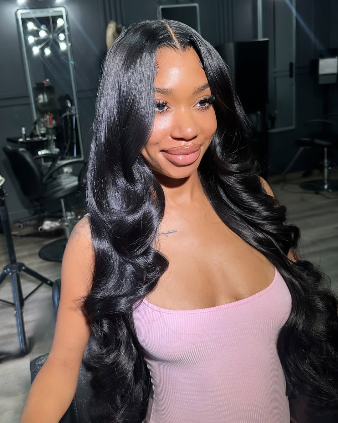 6X6 HD Virgin Bali Wave Closure Wig