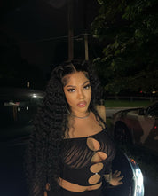 13X4 HD Raw Curly Frontal Wig 30” Small Cap