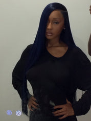 13X6 HD Virgin Blonde Frontal Wig 30” ~ Medium Cap