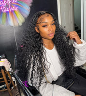 Deep Curly HD Lace 360 Wigs 18”-24”(Same Day)
