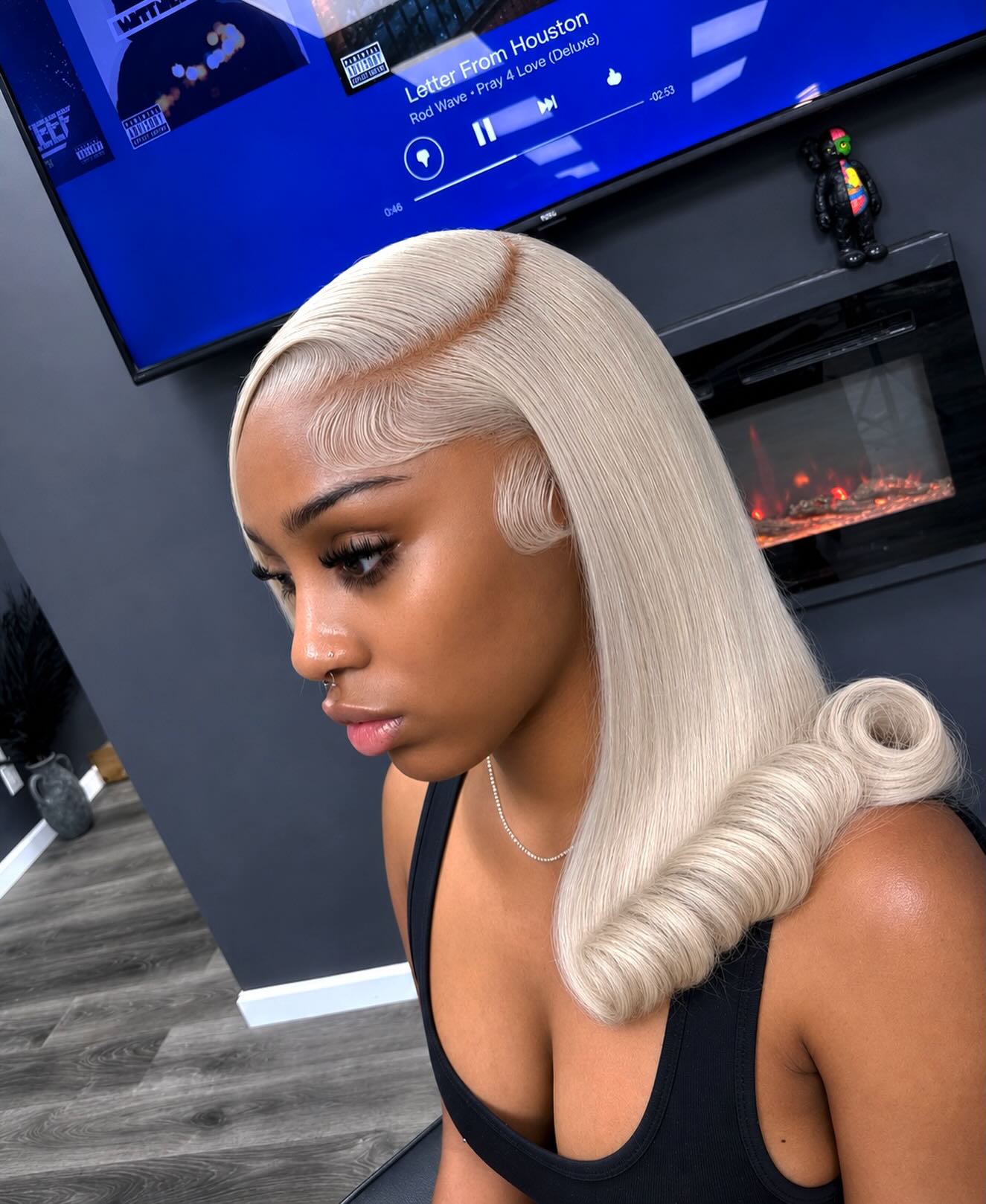 13X6 HD Blonde Body Wave Frontal Wig 18” ~ Large Cap