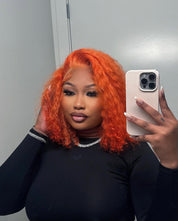 13X4 Transparent Blonde Deep Wave Wig ($100OFF)