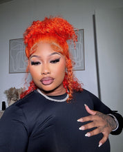 13X4 Transparent Blonde Deep Wave Wig ($100OFF)