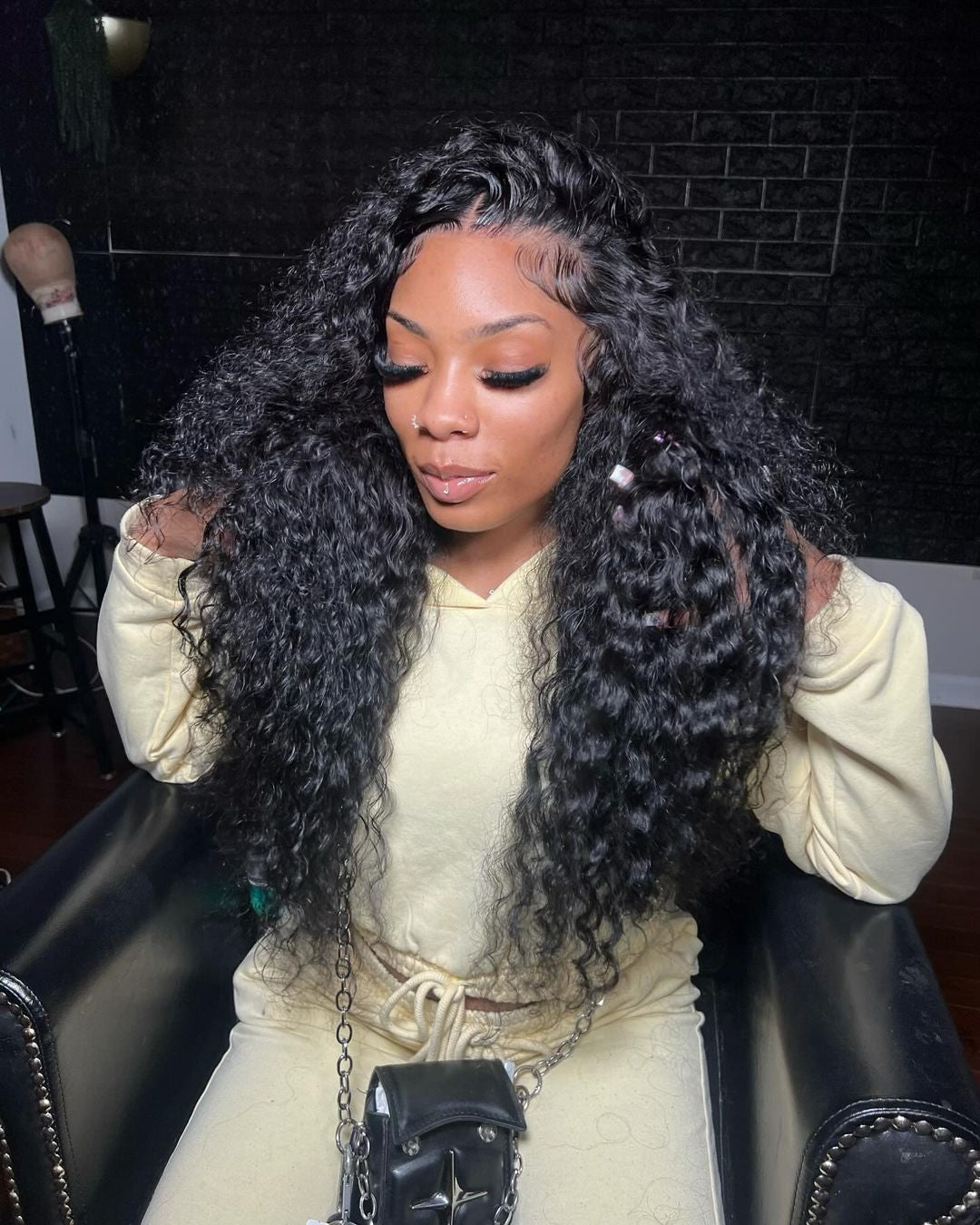13X6 HD Water Wave Frontal Wig 24” (Same Day)