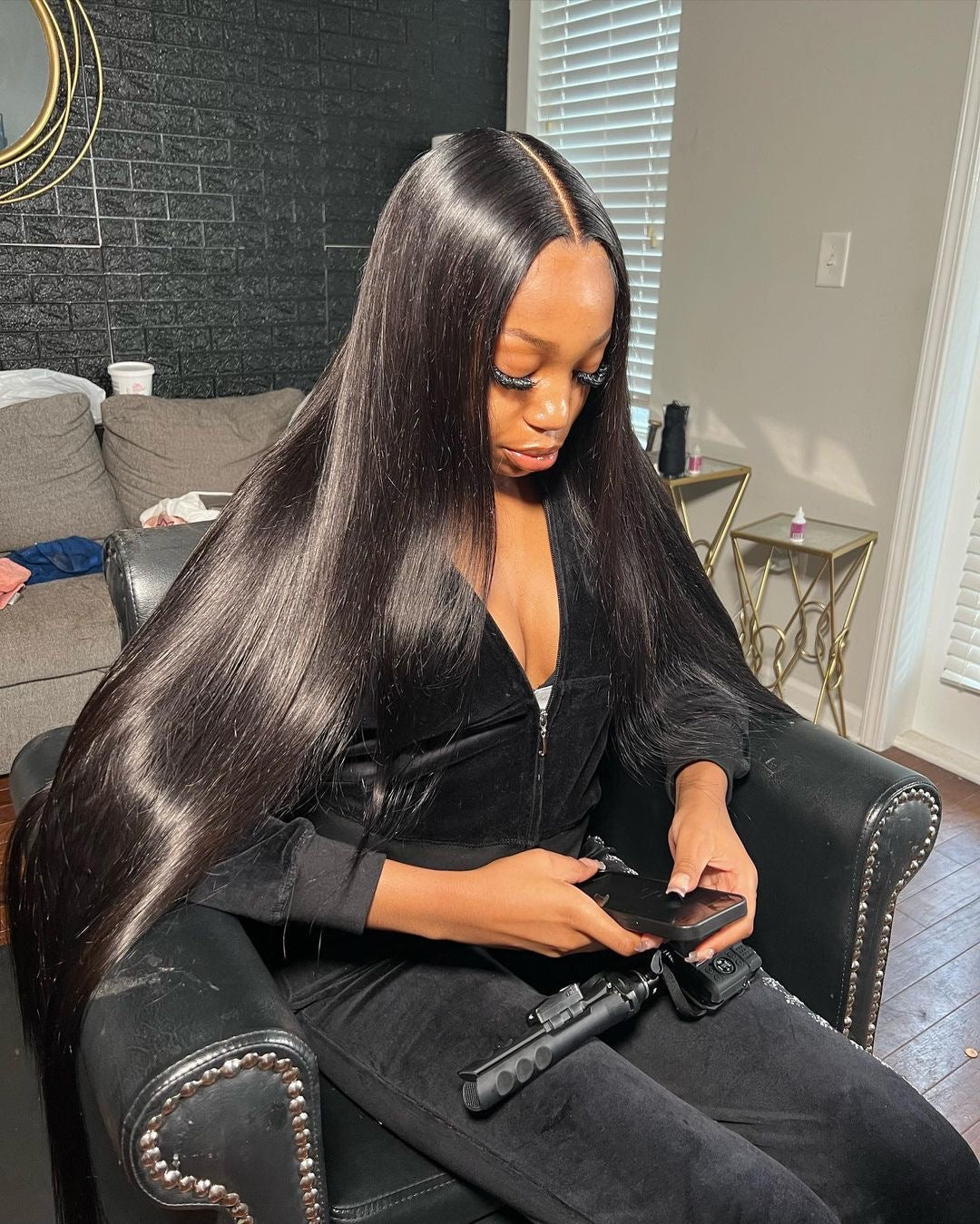 6X6 HD Santorini Straight Closure Wig 22”-30”~ Small Cap (On Hand)