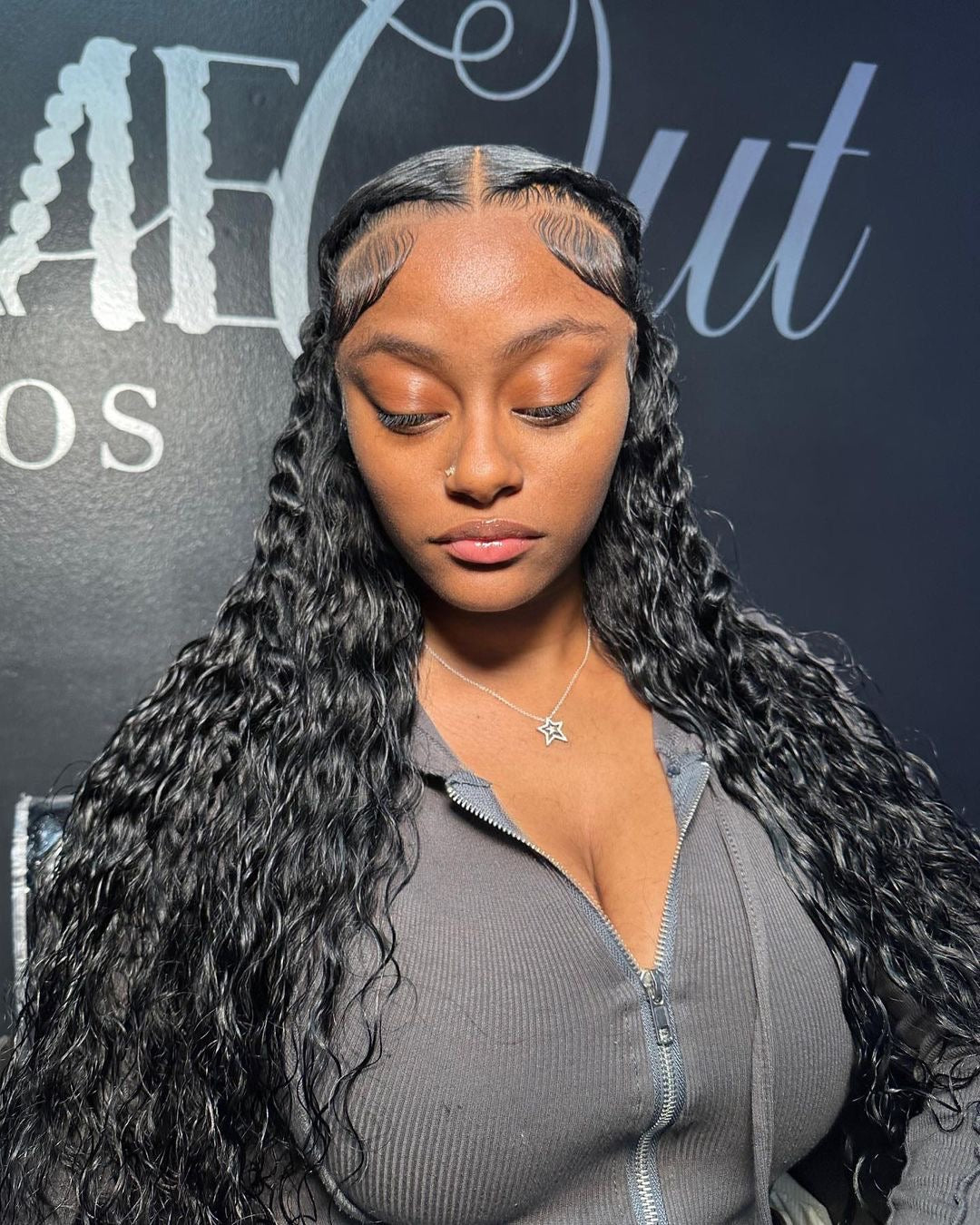 13X4 Deep Wavy Frontal Wig 22”-24” ~Small Cap (Same Day)