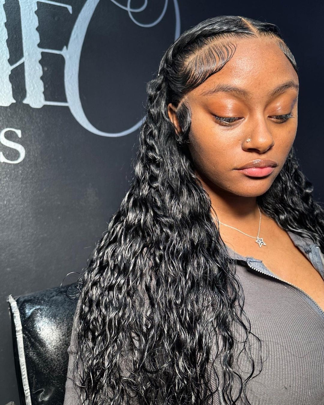 13X4 Deep Wavy Frontal Wig 22”-24” ~Small Cap (Same Day)