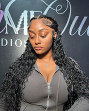 13X4 Deep Wavy Frontal Wig 22”-24” ~Small Cap (Same Day)