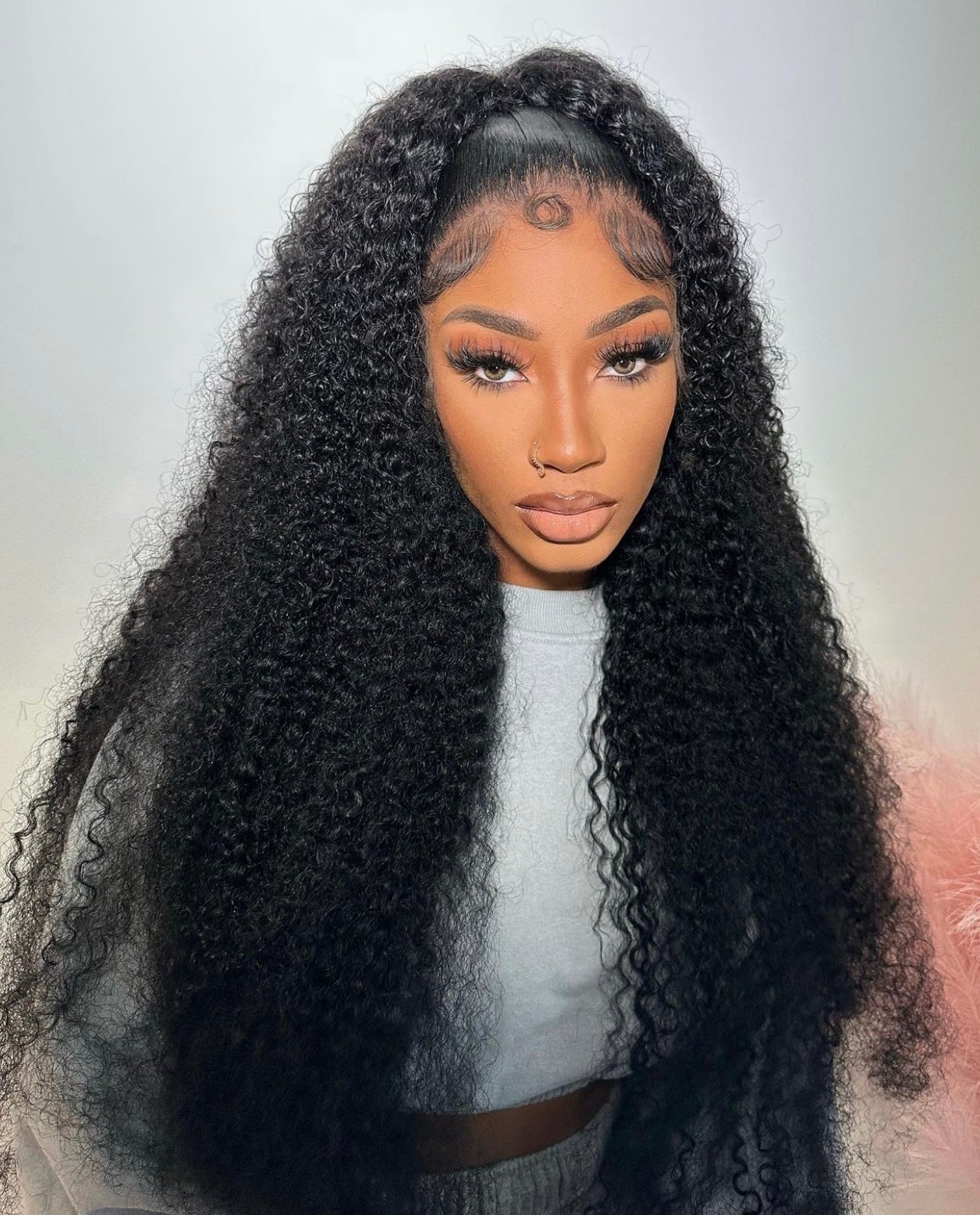 13X6 HD Raw Extra Long Aruba Curl Wig 28”-36” (Same Day)