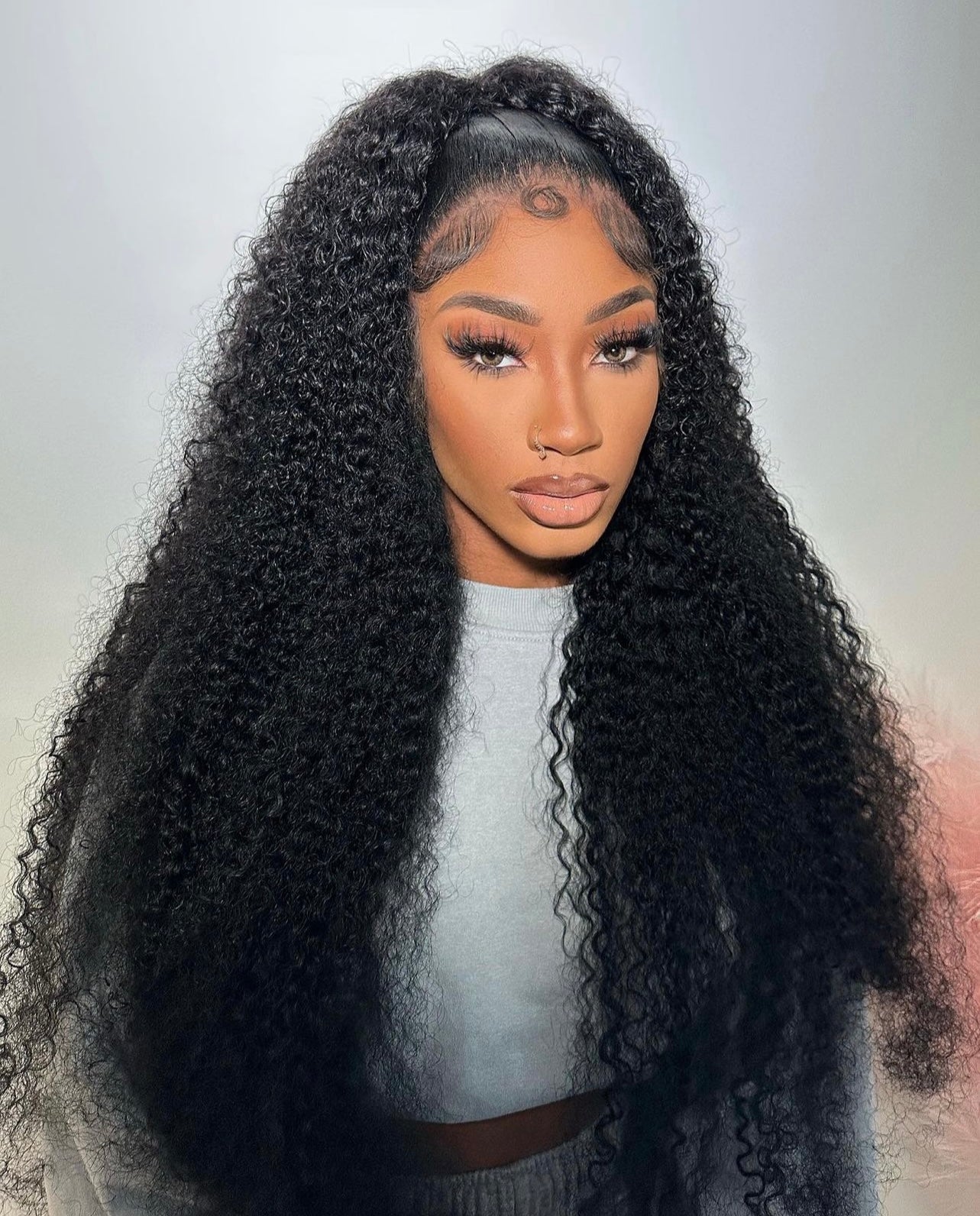 13X6 HD Raw Extra Long Aruba Curl Wig 28”-36” (Same Day)