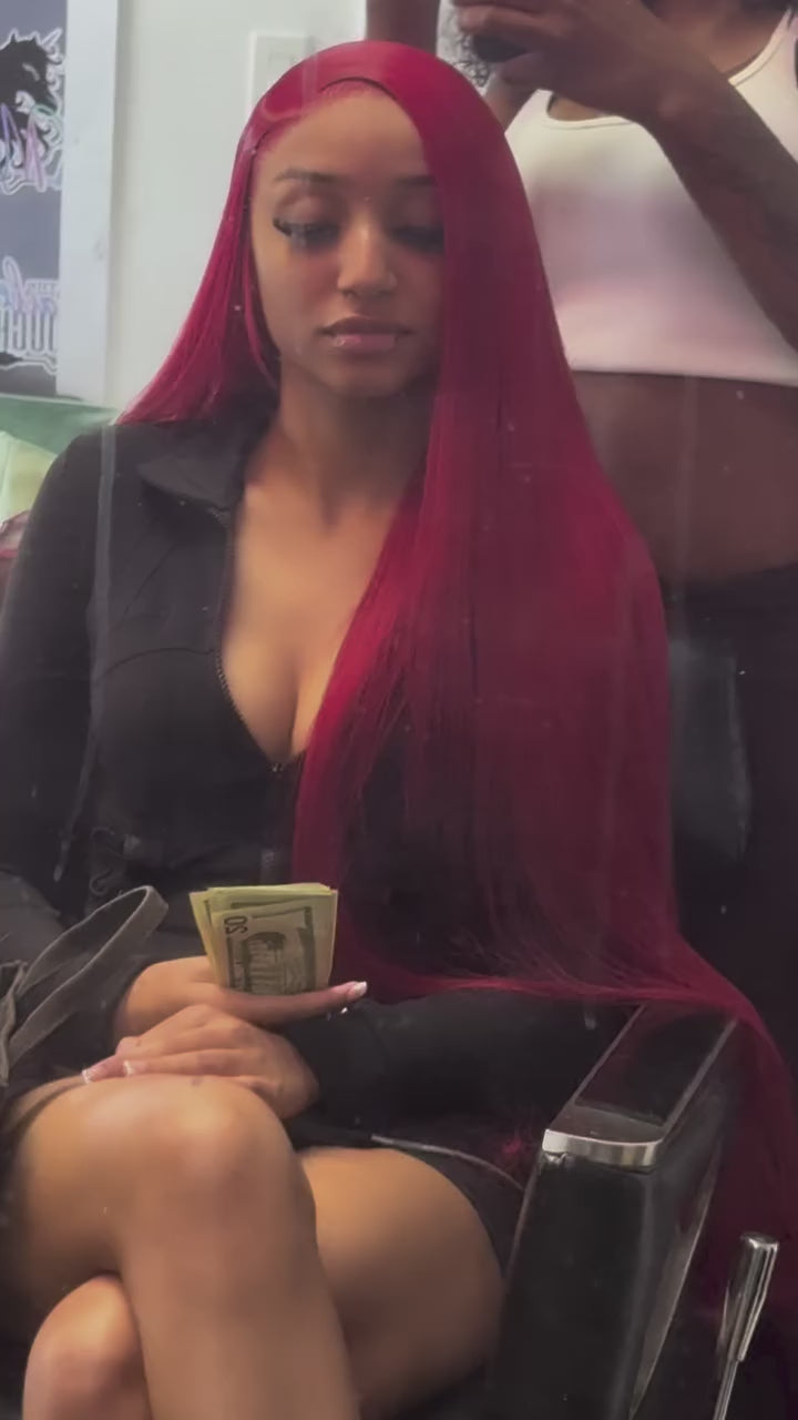 13X4 HD Santorini Straight Frontal Wig 36”