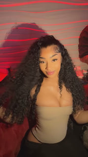 13X6 HD Virgin Curaçao Curl Frontal Wig