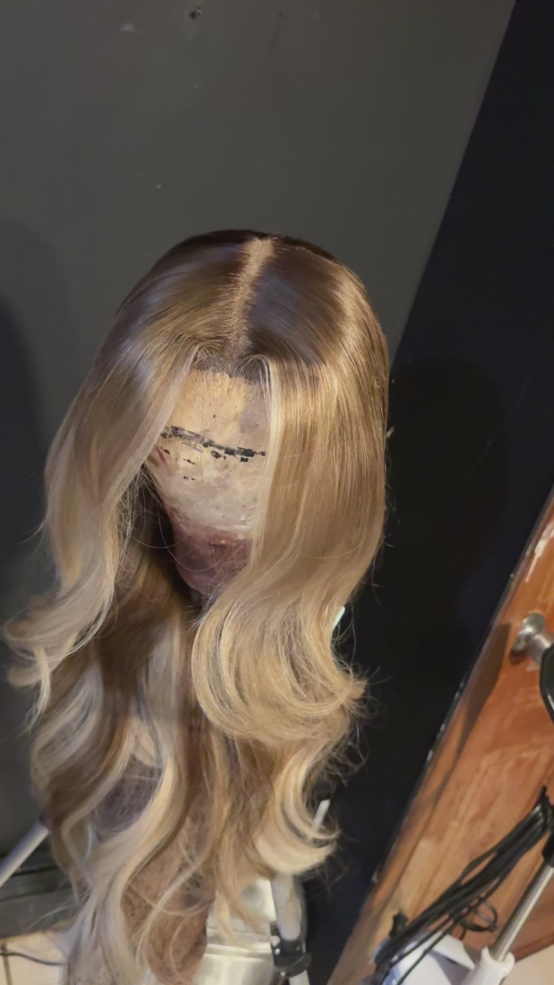 13X6 HD “Robbie” Blonde Body Wave Wig 26”