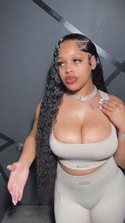 HD Natural Wave Hair Full Frontal Wig (Peruvian Hair)