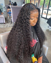 13X6 Transparent Deep Curly Frontal Wig 18”-28” (Same Day)