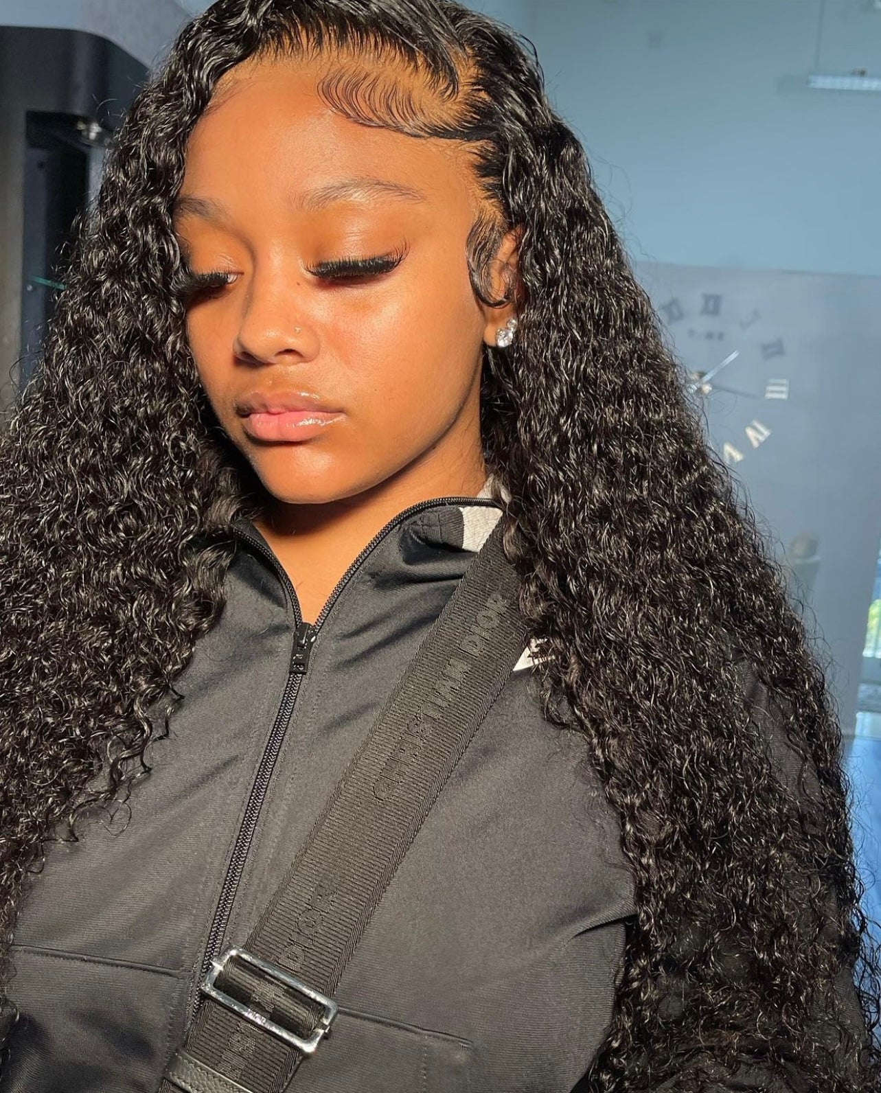 13X4 HD Deep Curly Frontal Wig 16”-30” (Same Day)
