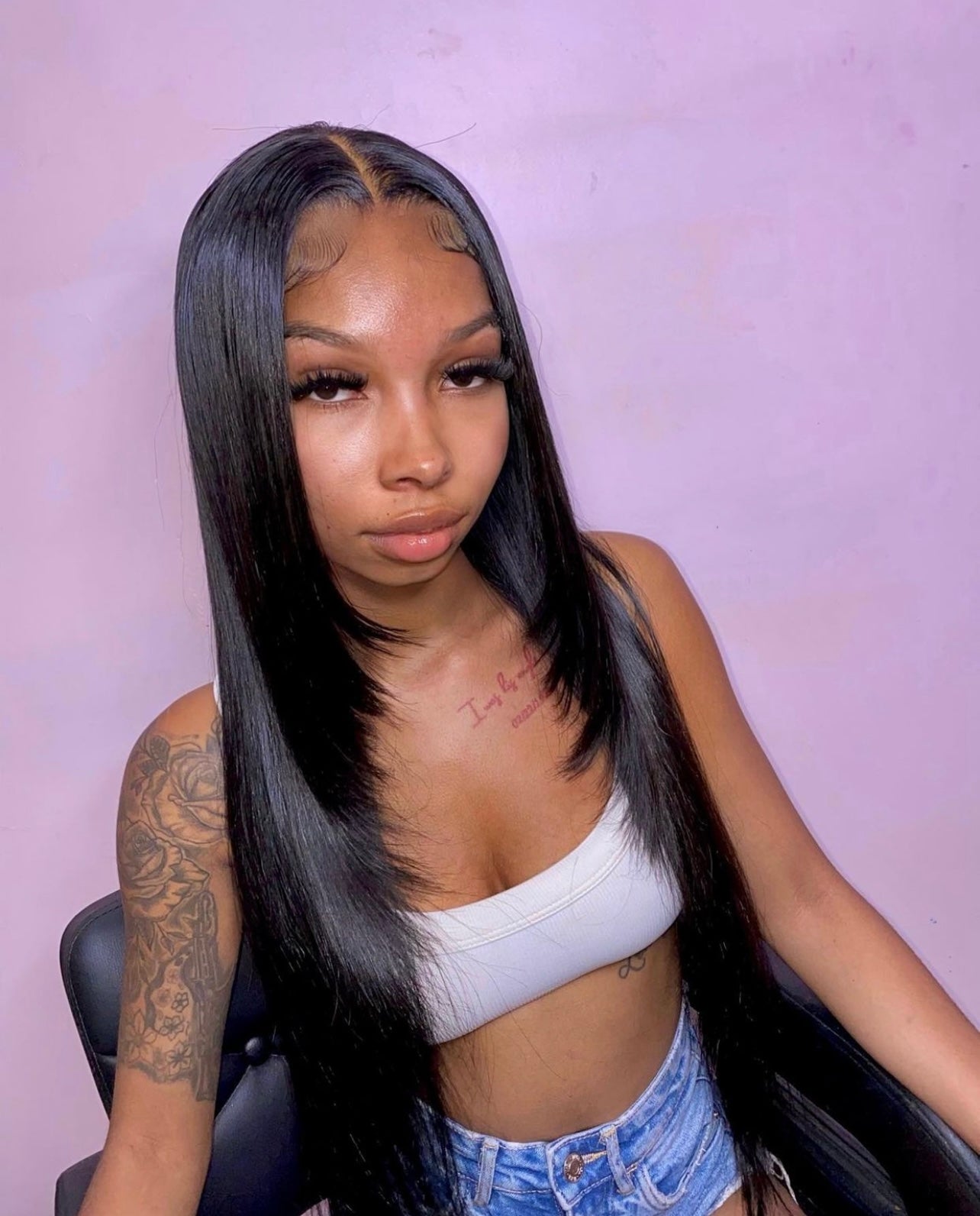 6X6 HD Straight Closure Wig 16”-26” (Same Day)
