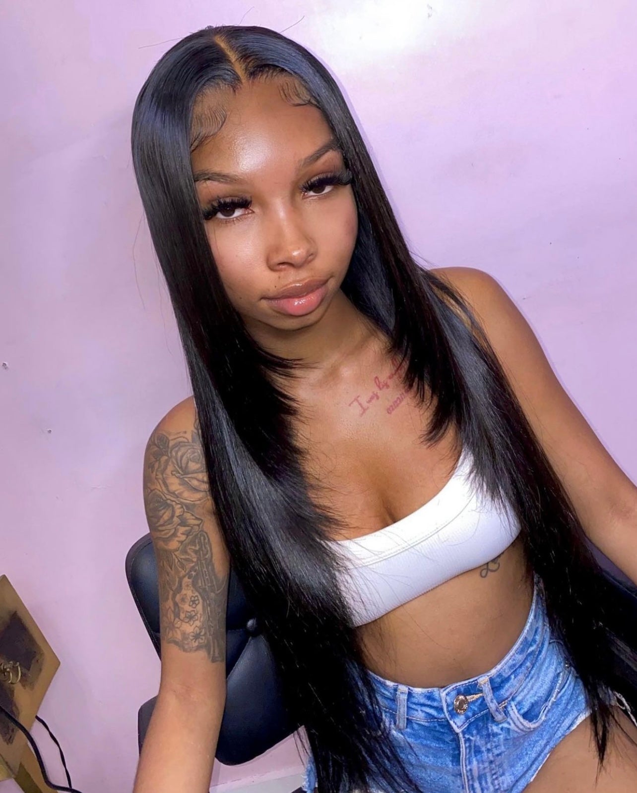 6X6 HD Straight Closure Wig 16”-26” (Same Day)