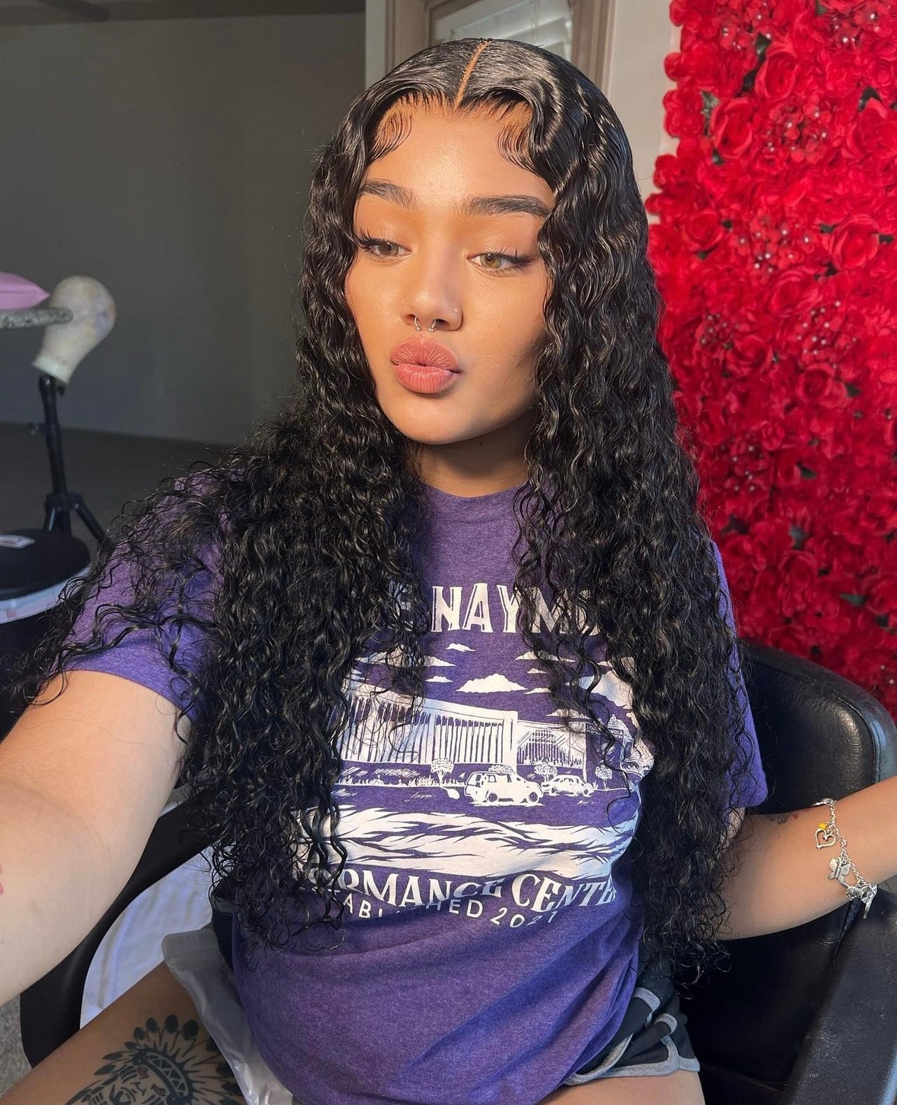 6X6 Transparent Curly Closure Wig 18”-30” (Same Day)