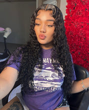 6X6 Transparent Curly Closure Wig 18”-30” (Same Day)